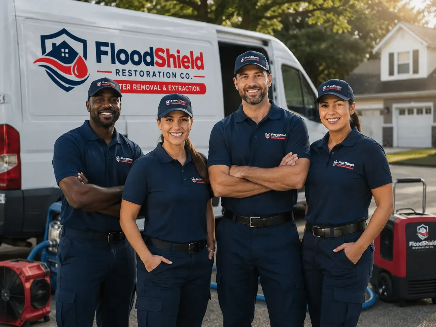 Flood Damage Restoration company in Muse, PA